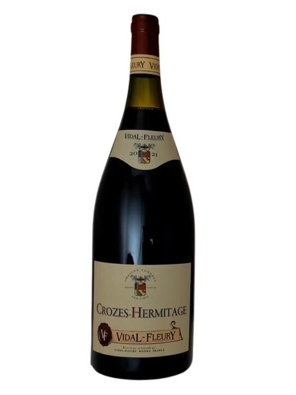 Вино Vidal-Fleury. Кроз-Ермітаж 2021 чер 0,75л 13%